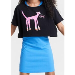 Epic Threads Meow Top & Ribbed Dress, 2 Piece Set